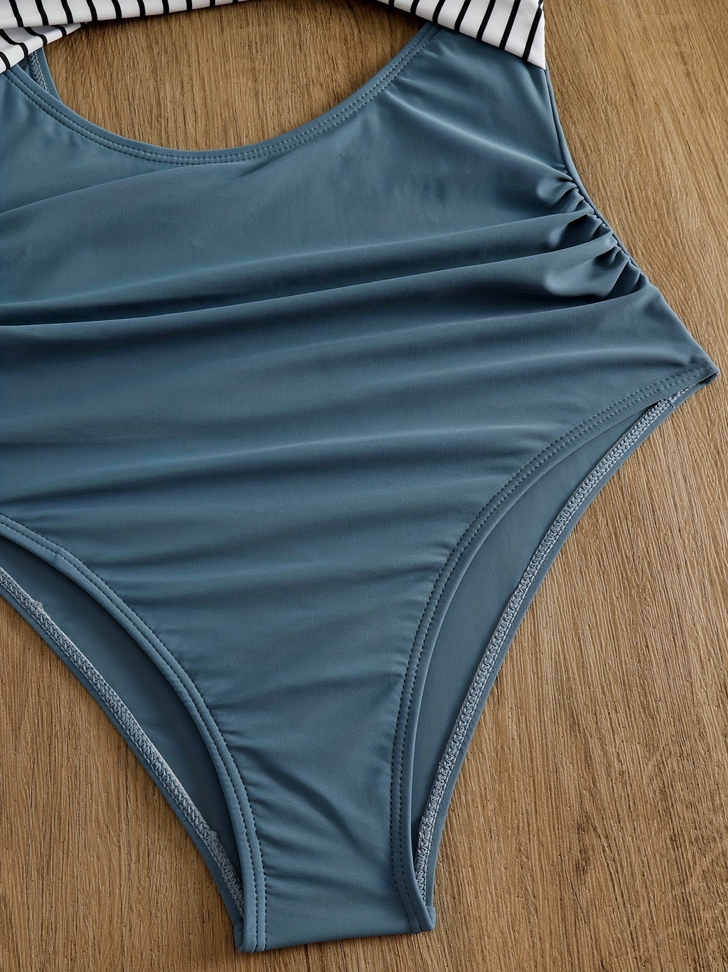 Bicolor Costume with Cut Out