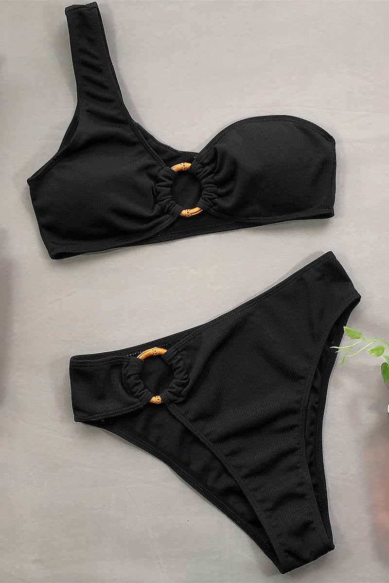Bikini Diana – Single Strap and High-Waisted Shaping Briefs