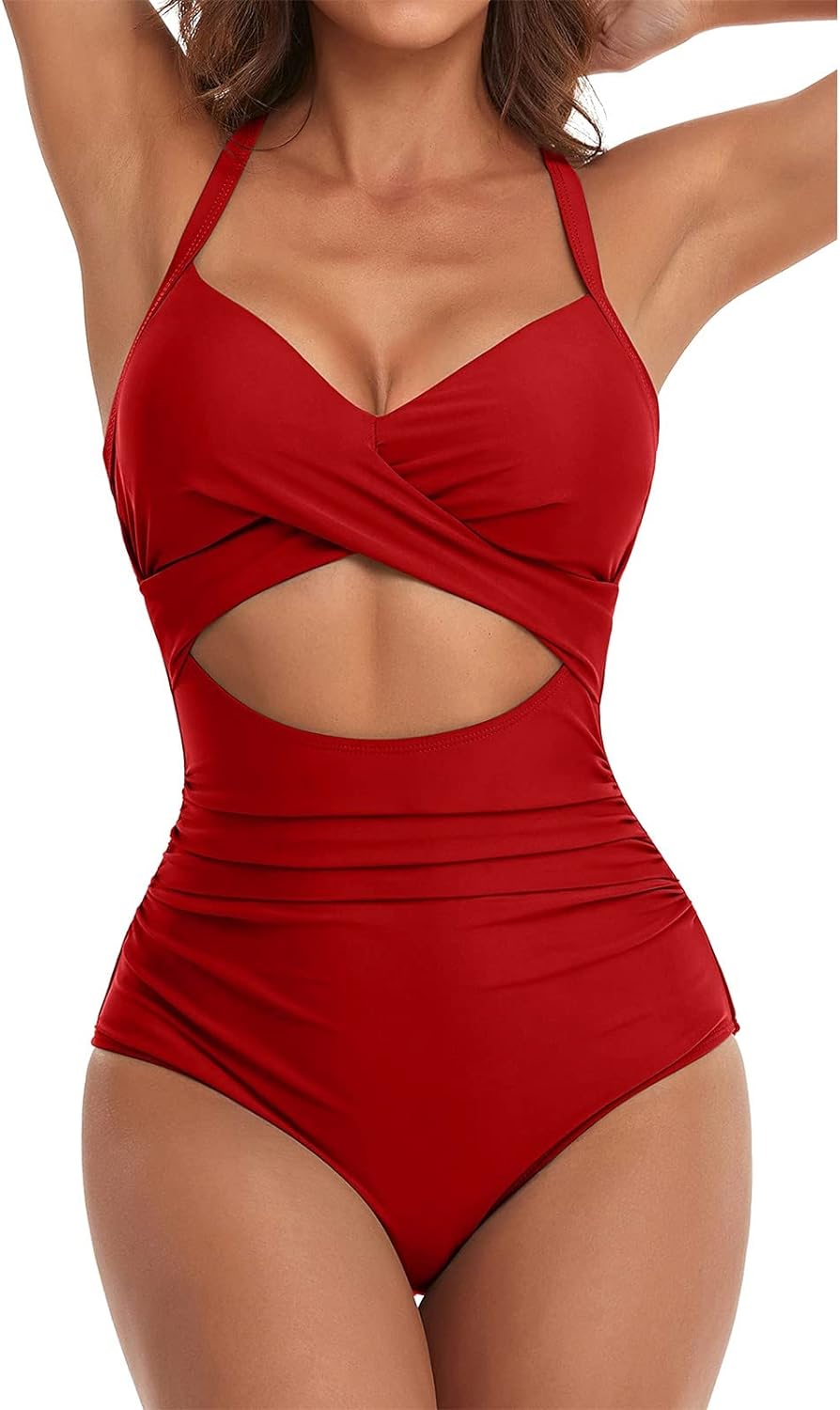Bicolor Costume with Cut Out