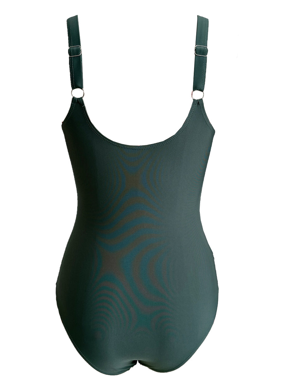 Women's One-Piece Shaping Swimsuit with Heart Neckline