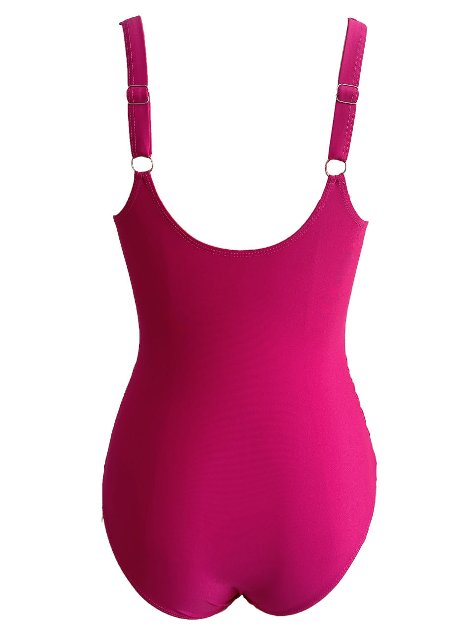 Women's One-Piece Shaping Swimsuit with Heart Neckline