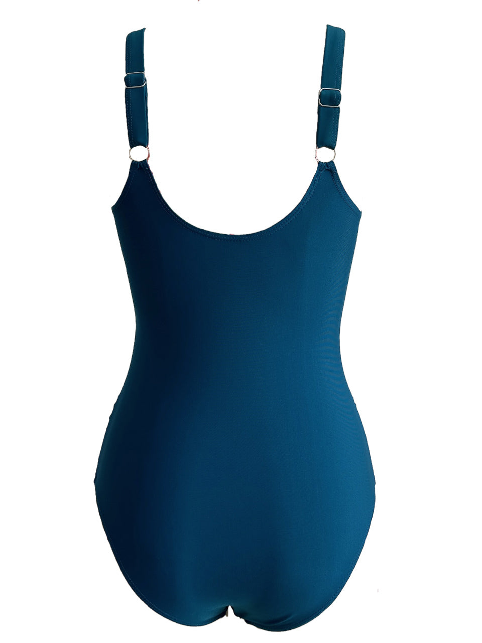 Women's One-Piece Shaping Swimsuit with Heart Neckline
