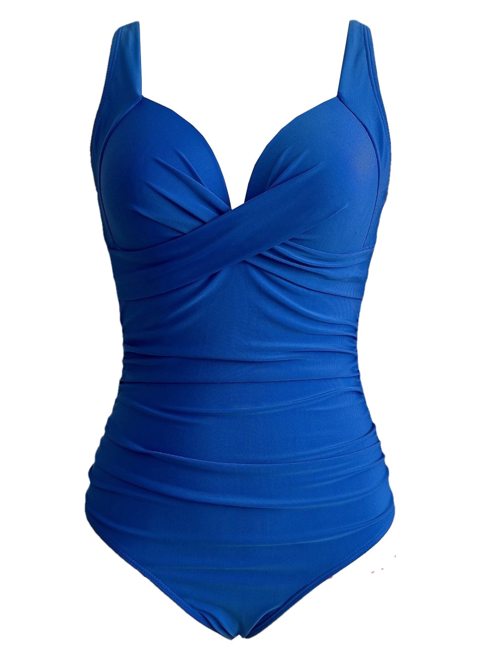 Women's One-Piece Shaping Swimsuit with Heart Neckline