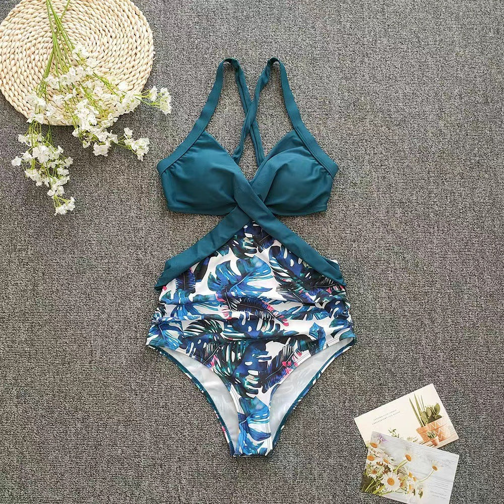 Athena - Shaping Cross-Front One-Piece Swimsuit