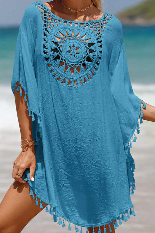 Crochet Beach Cover-Up – Boho Chic Beach Tunic