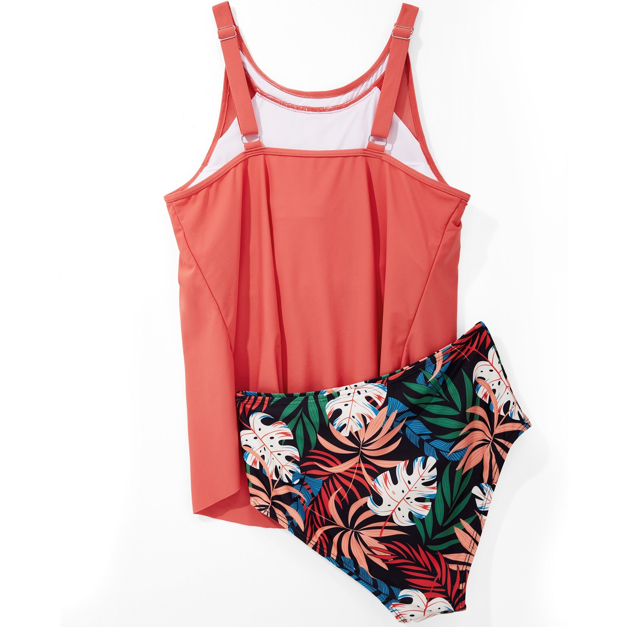 Tankini Flowy Elegance – Swimwear with Long Top and Modest Bottom