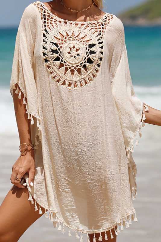 Crochet Beach Cover-Up – Boho Chic Beach Tunic