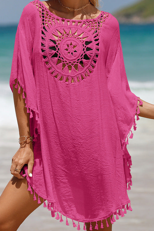 Crochet Beach Cover-Up – Boho Chic Beach Tunic