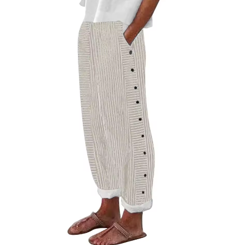 Rhea™ | Comfortable Striped Casual Pants